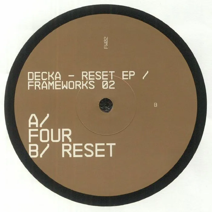 Back cover — DECKA — Reset EP
