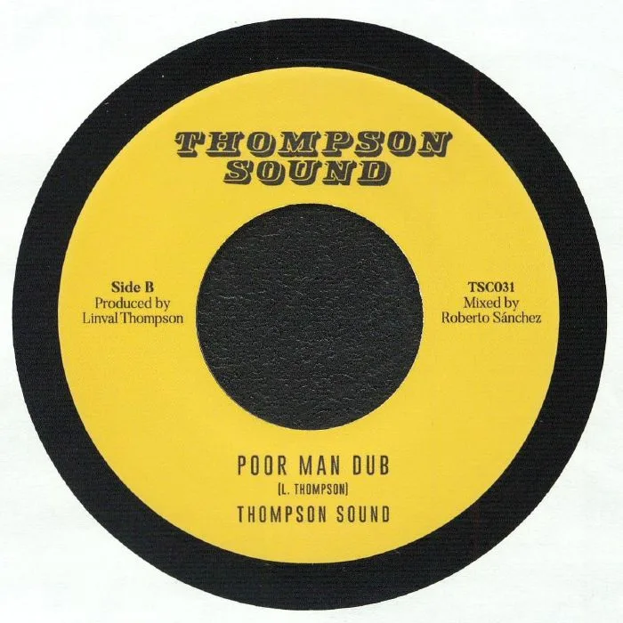 Обратная сторона обложки — Barrington LEVY / THOMPSON SOUND — Poor Man Style