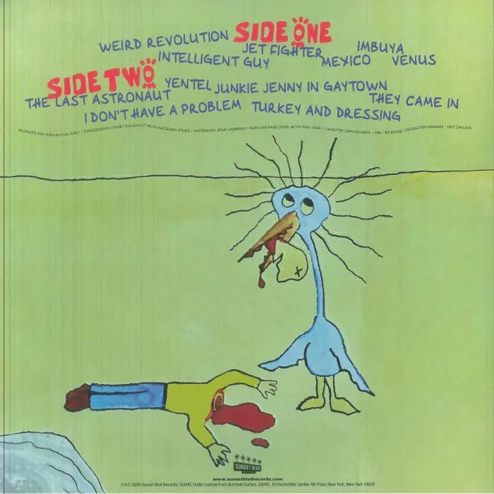 Back cover — BUTTHOLE SURFERS — After The Astronaut