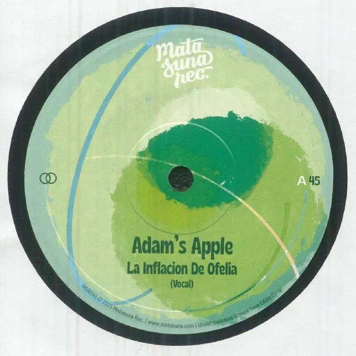 Front cover — ADAM'S APPLE — La Inflacion De Ofelia