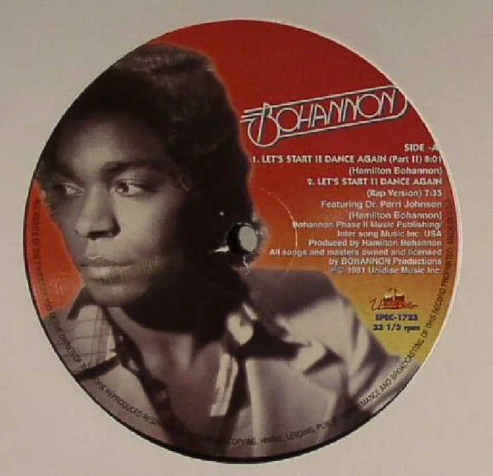 BOHANNON — Lets Start II Dance Again