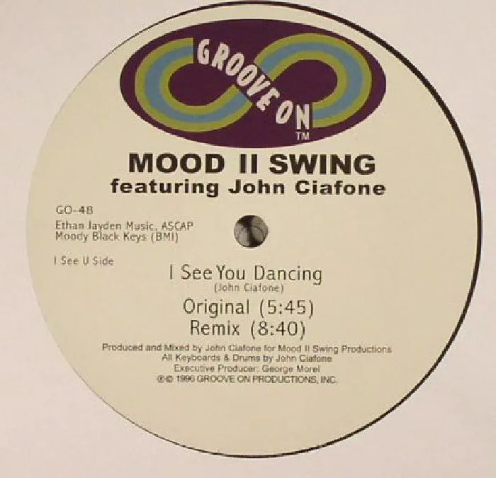Front cover — MOOD II SWING feat JOHN CIAFONE — I See You Dancing (remastered)