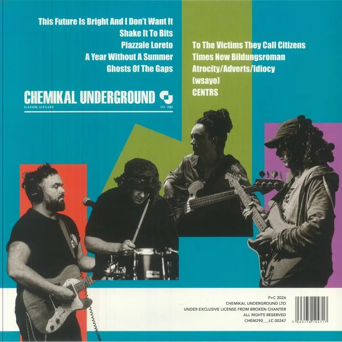 Back cover — BROKEN CHANTER — This Could Be Us You Or Anybody Else
