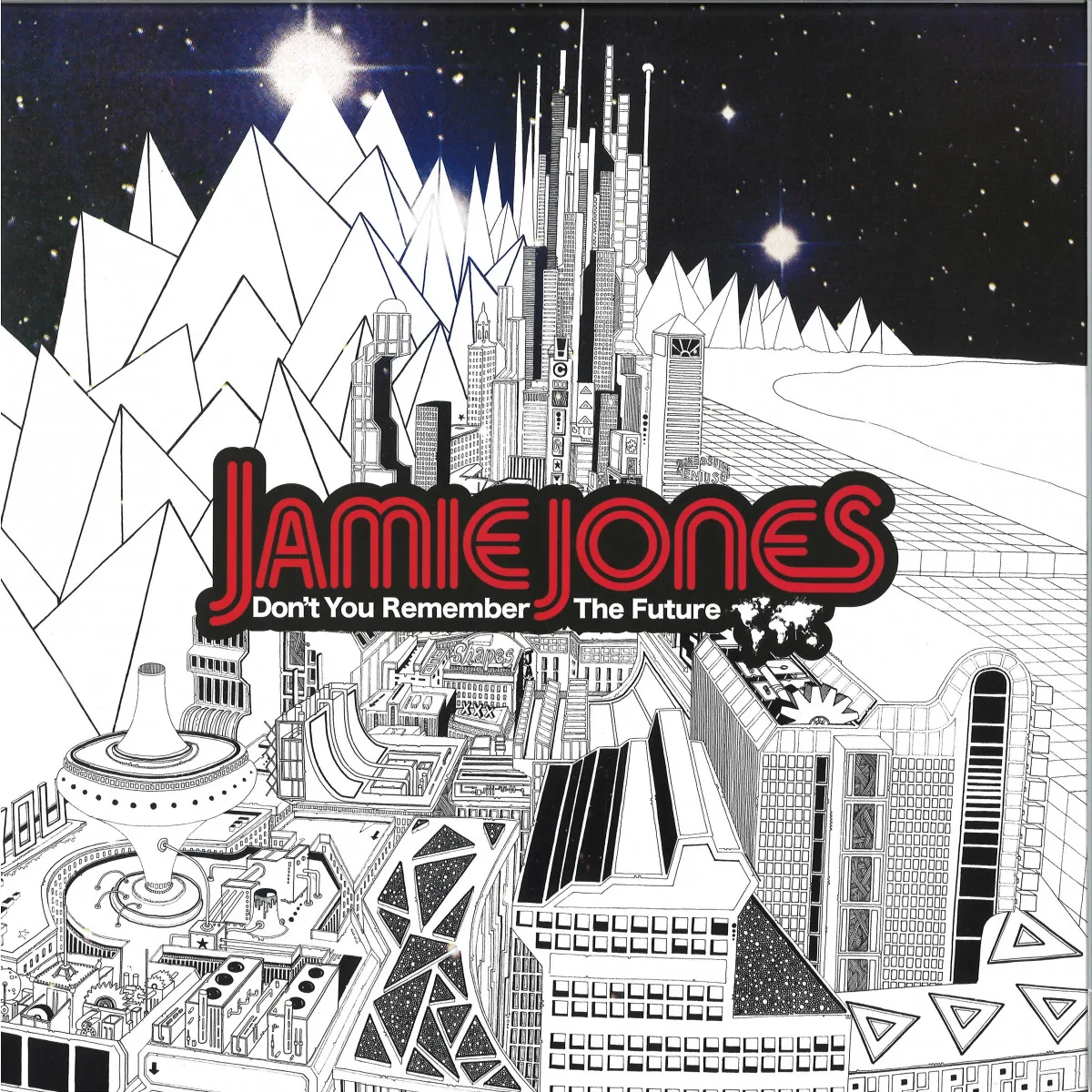 Back cover — Jamie Jones — Don't You Remember The Future LP (2x12")