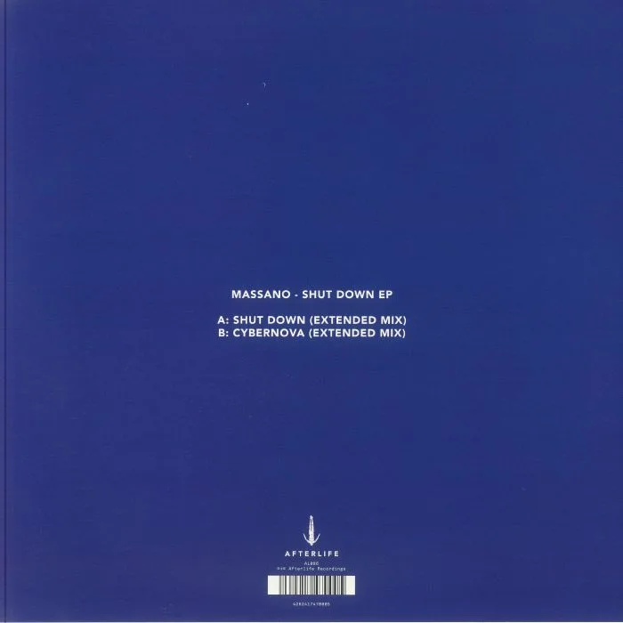 Back cover — MASSANO — Shut Down EP