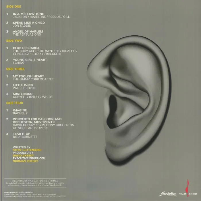 Обратная сторона обложки — VARIOUS — The Ultimate Demonstration Disc Volume 2 (reissue)