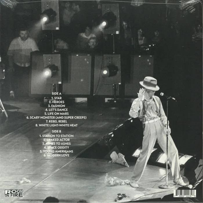 Обратная сторона обложки — David BOWIE — Live At Les Arenes De Frejus 27th May 1983