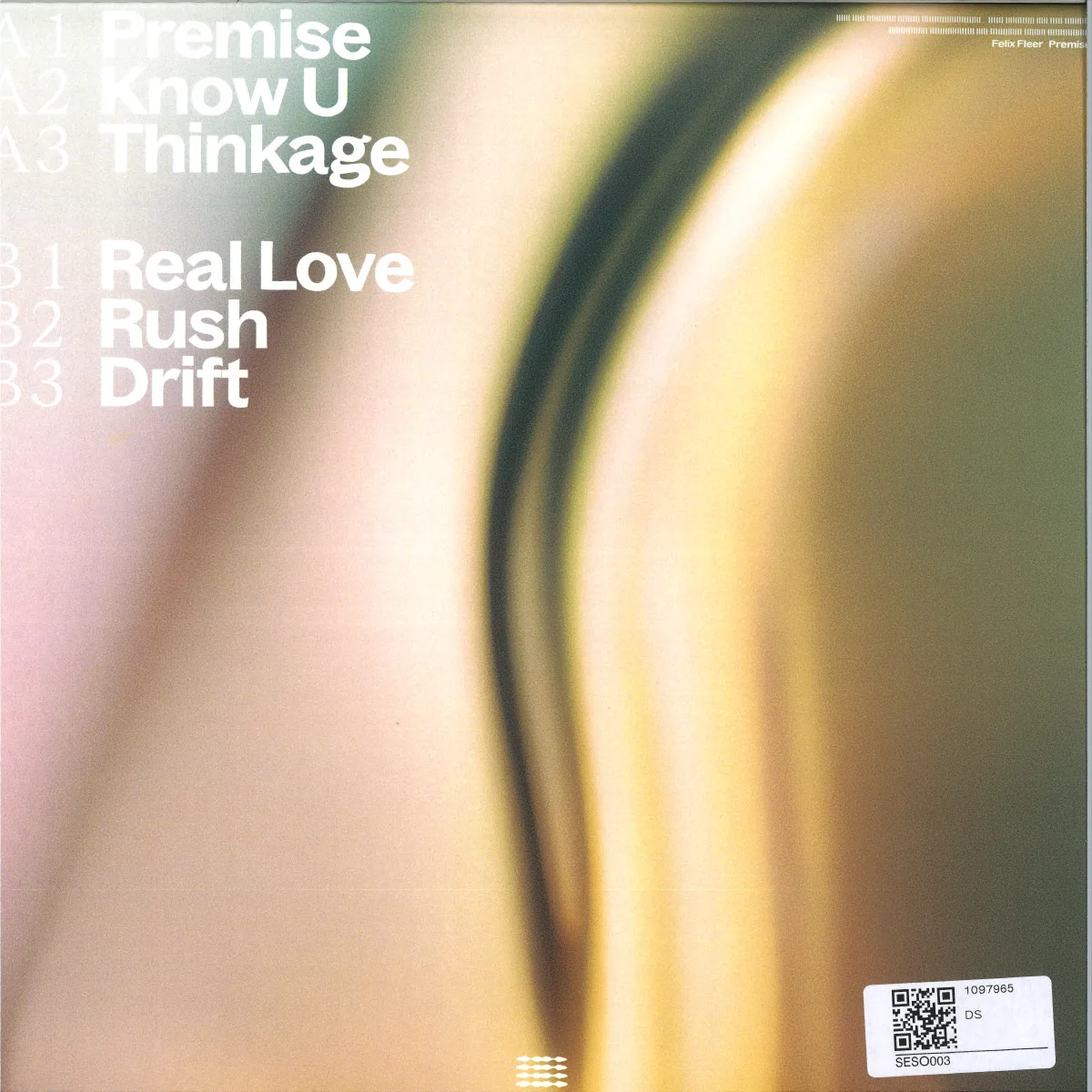 Back cover — Felix Fleer — Premise EP