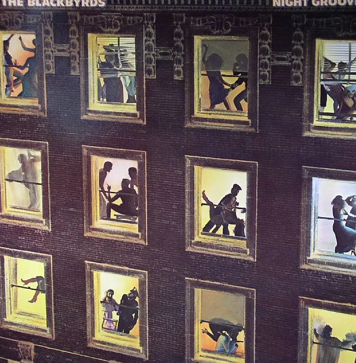 Лицевая сторона обложки — The BLACKBYRDS — Night Grooves