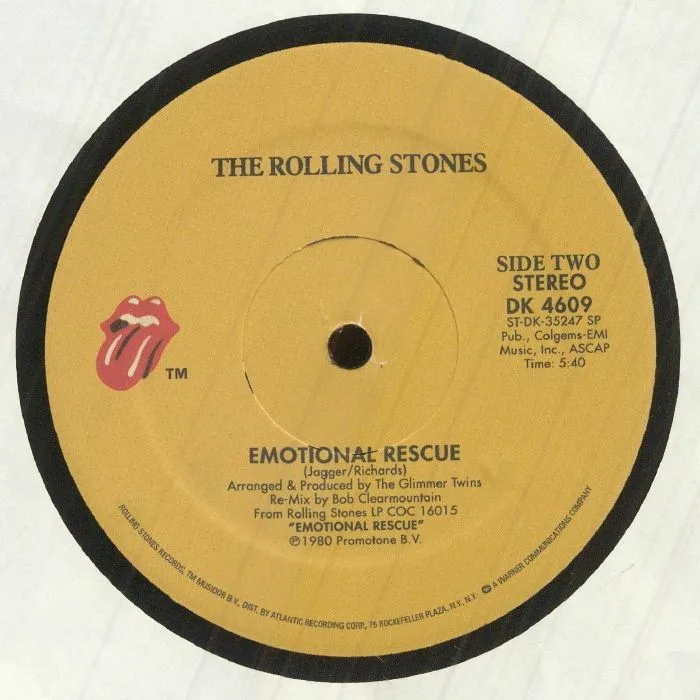 Обратная сторона обложки — The ROLLING STONES — Miss You