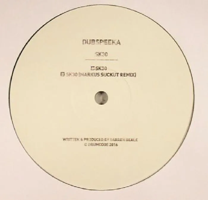 Back cover — DUBSPEEKA — SK30