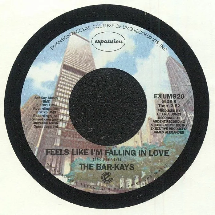 Back cover — The BAR KAYS — Open Your Heart