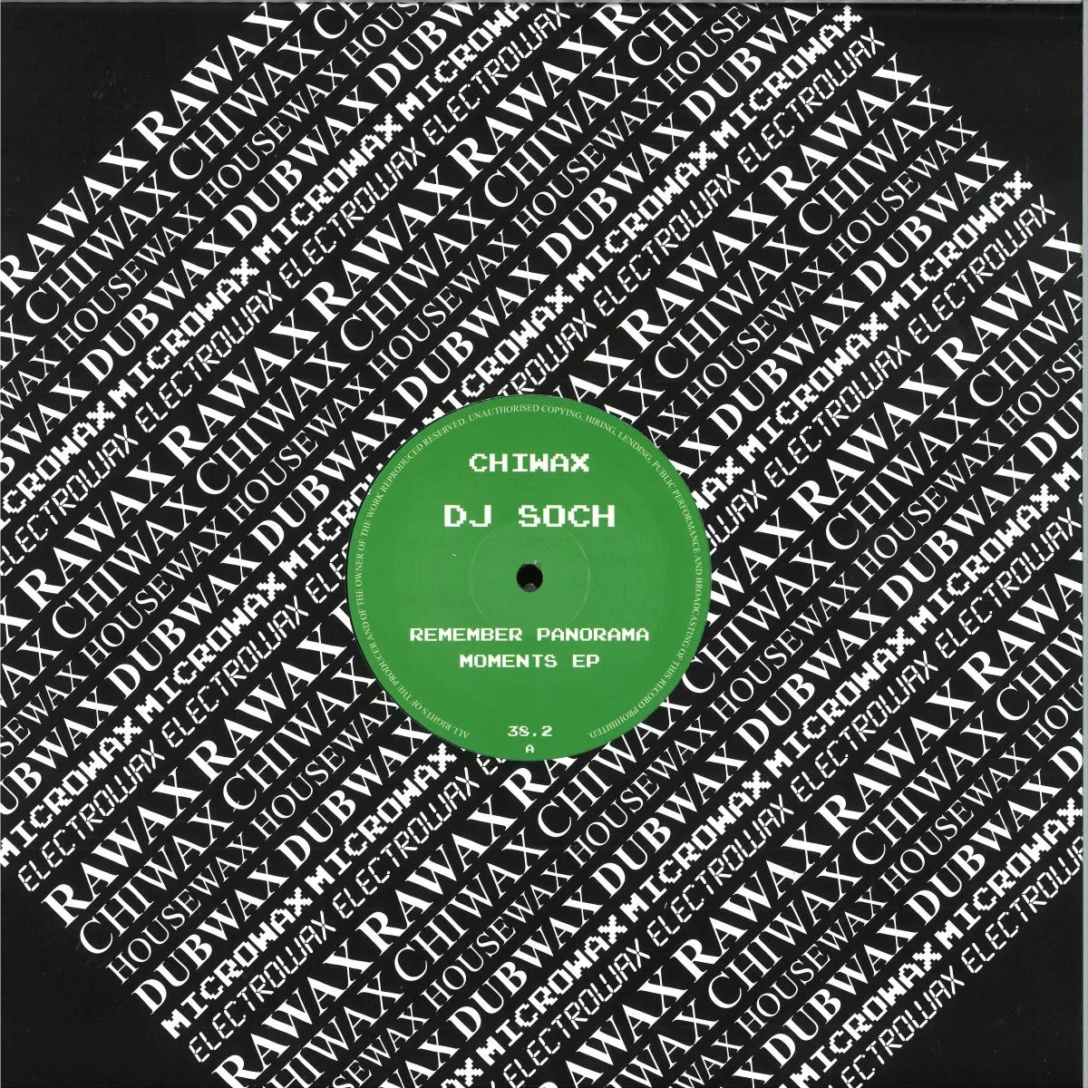 Лицевая сторона обложки — DJ Soch — Remember panorama Moments EP