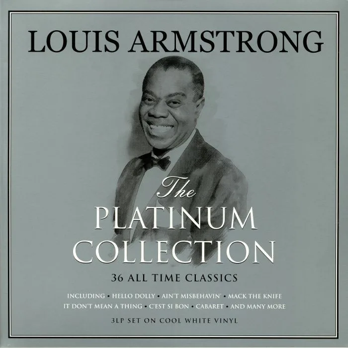 Лицевая сторона обложки — Louis ARMSTRONG — The Platinum Collection