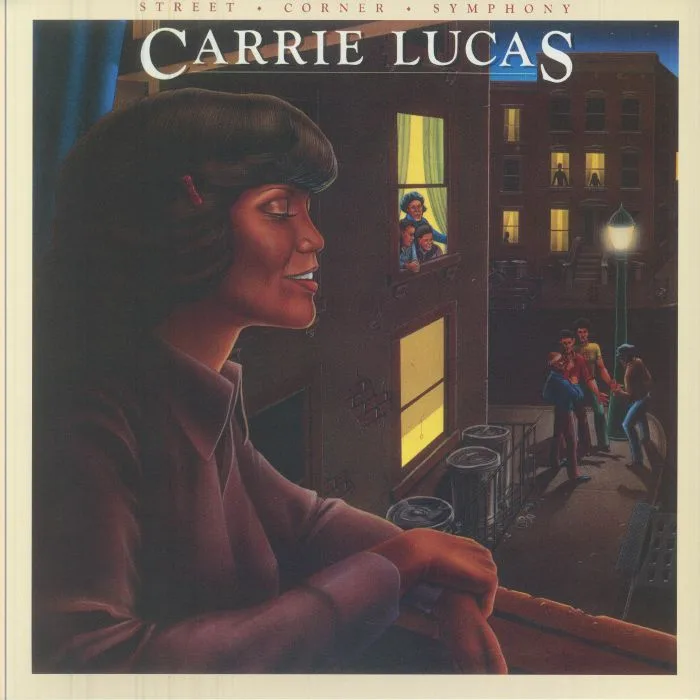 Front cover — Carrie LUCAS — Street Corner Symphony (reissue)