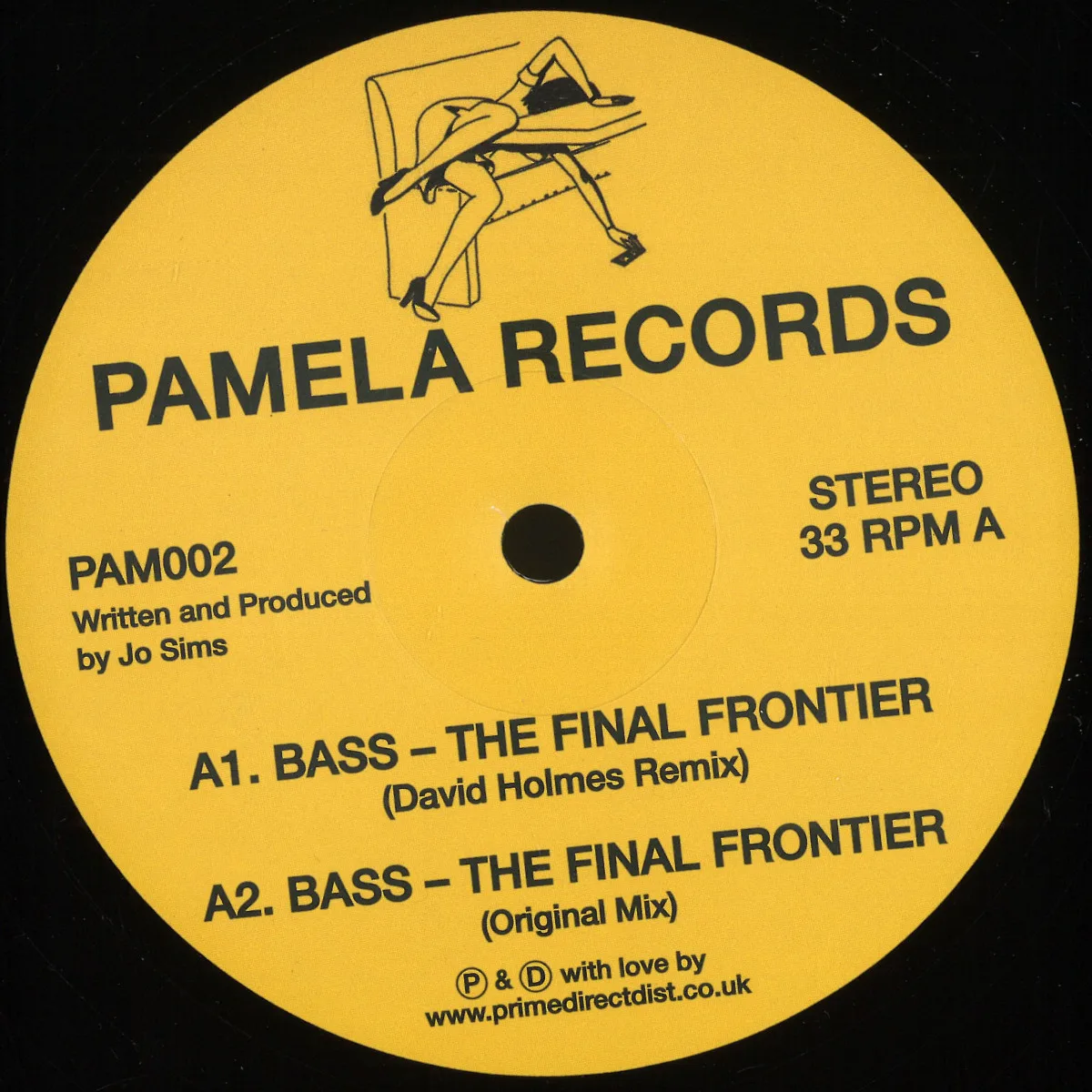 Front cover — Jo Sims — Bass – The Final Frontier