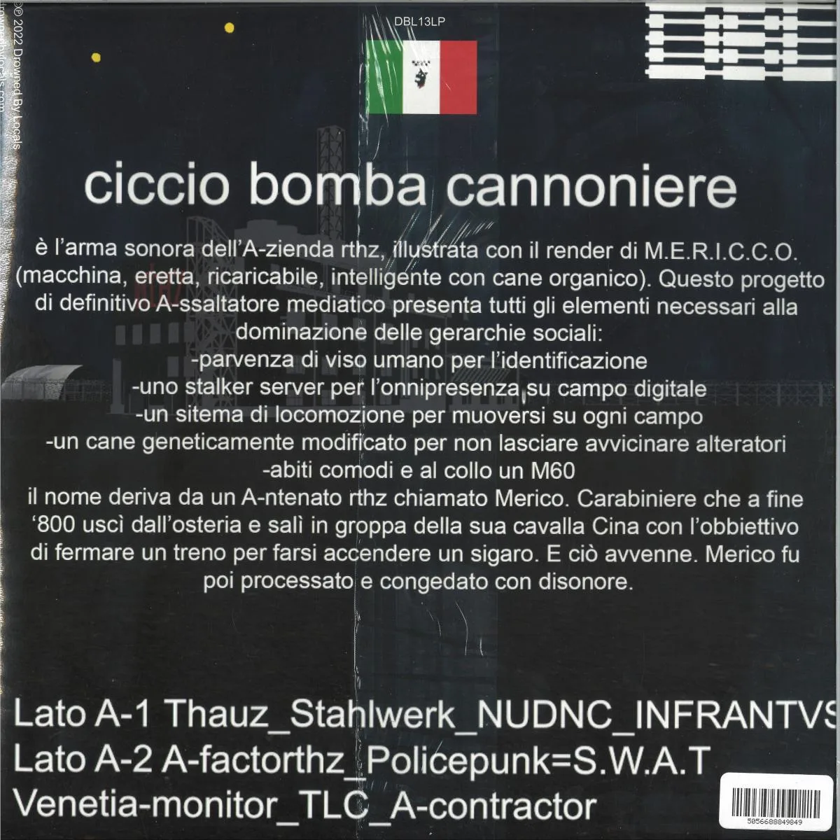 Обратная сторона обложки — rathauz — ciccio bomba cannoniere