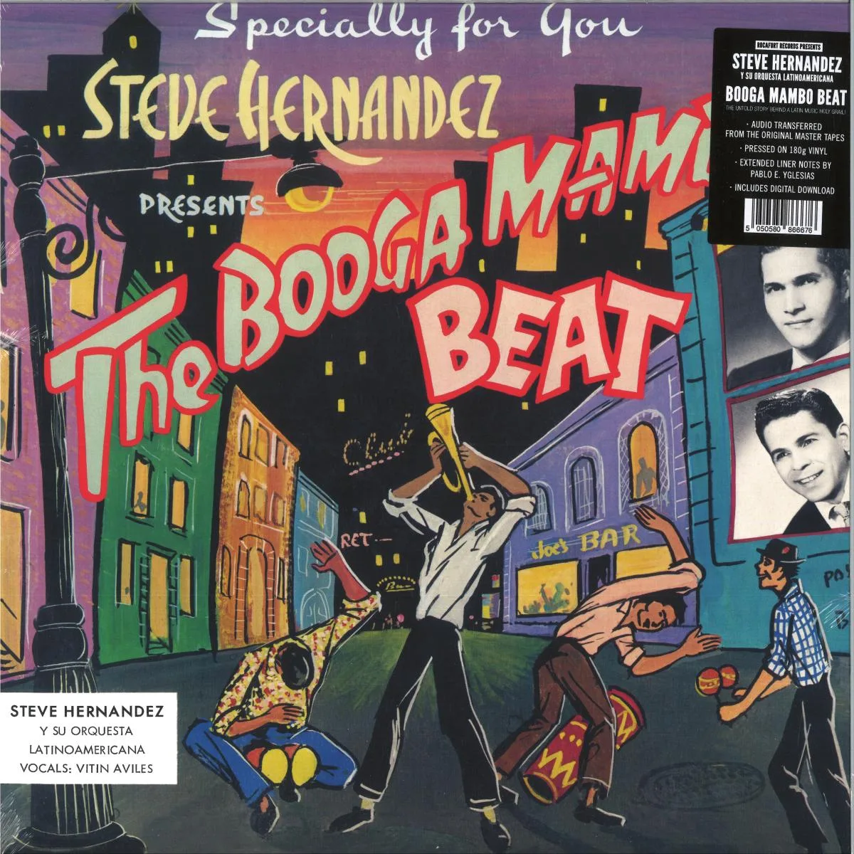 Steve Hernandez Y Su Orquesta Latinoamericana — The Booga Mambo Beat LP