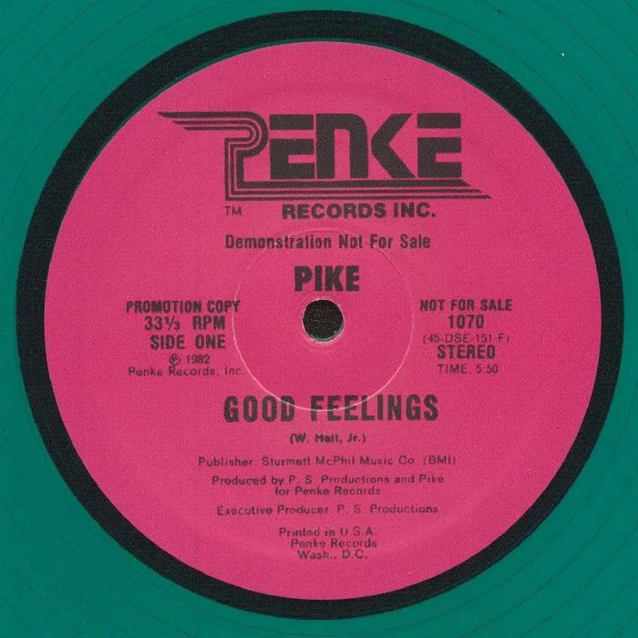 Front cover — PIKE — Good Feelings