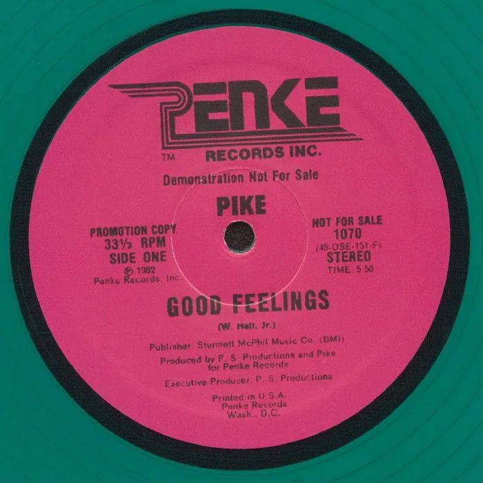 Back cover — PIKE — Good Feelings