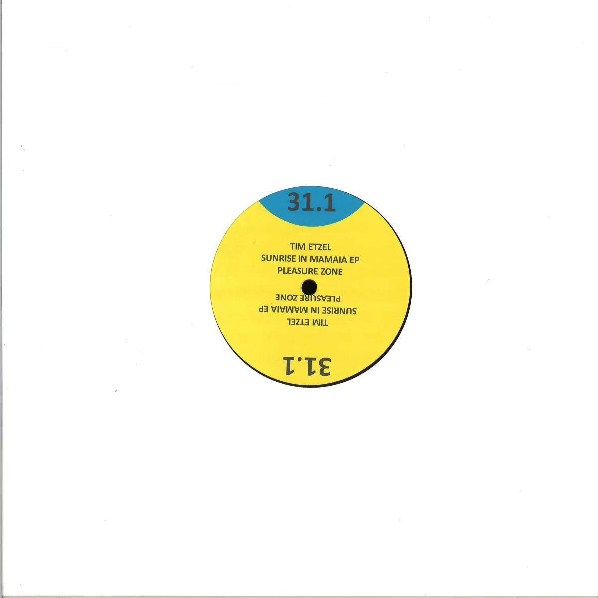 Back cover — Tim Etzel — Sunrise In Mamaia EP