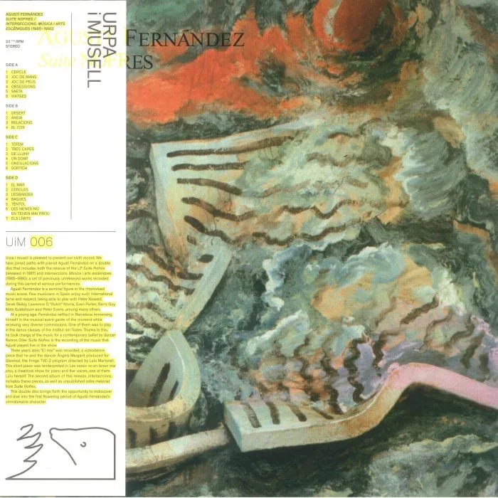 Front cover — Agusti FERNANDEZ — Suite Nofres / Interseccions: Musica I Arts Esceniques 1985-1990