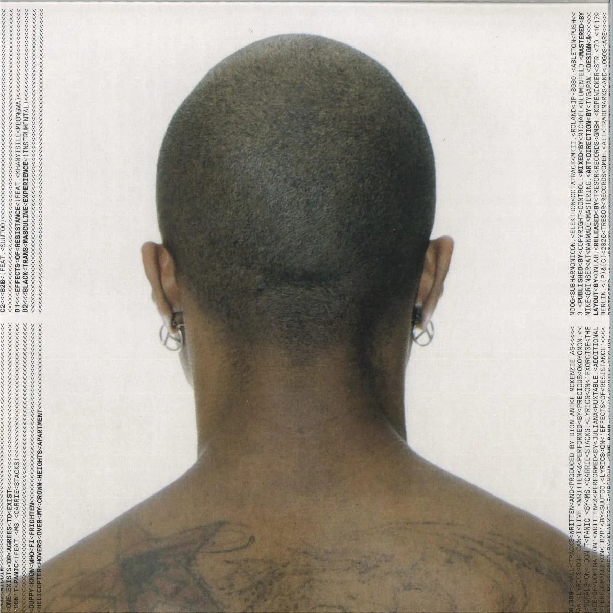 Back cover — TYGAPAW — Together You Gather All Power Applied Worldwide LP 2x12"
