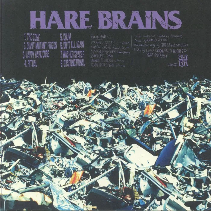 Back cover — PONYLAND — Hare Brains