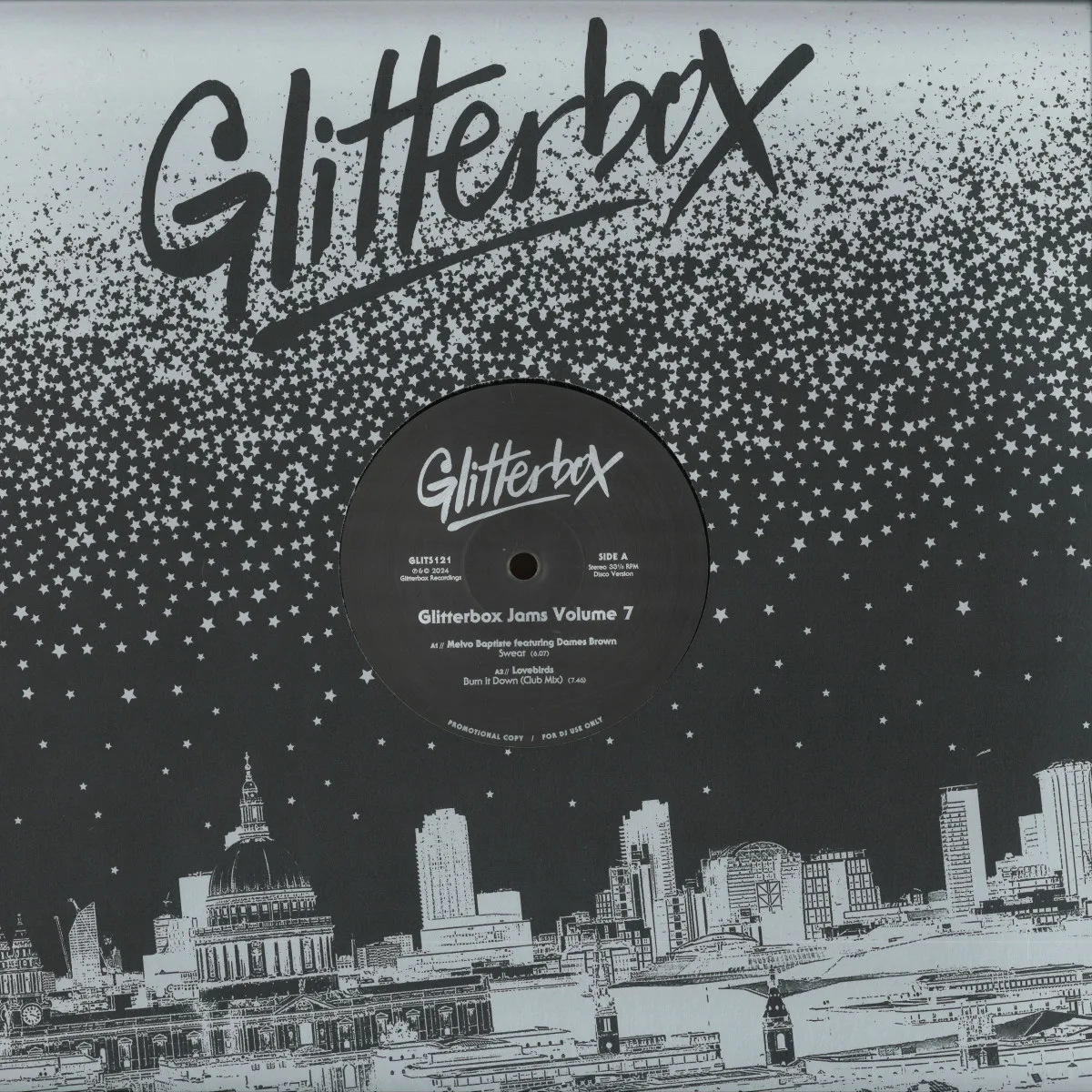 Лицевая сторона обложки — Various — Glitterbox Jams Volume 7