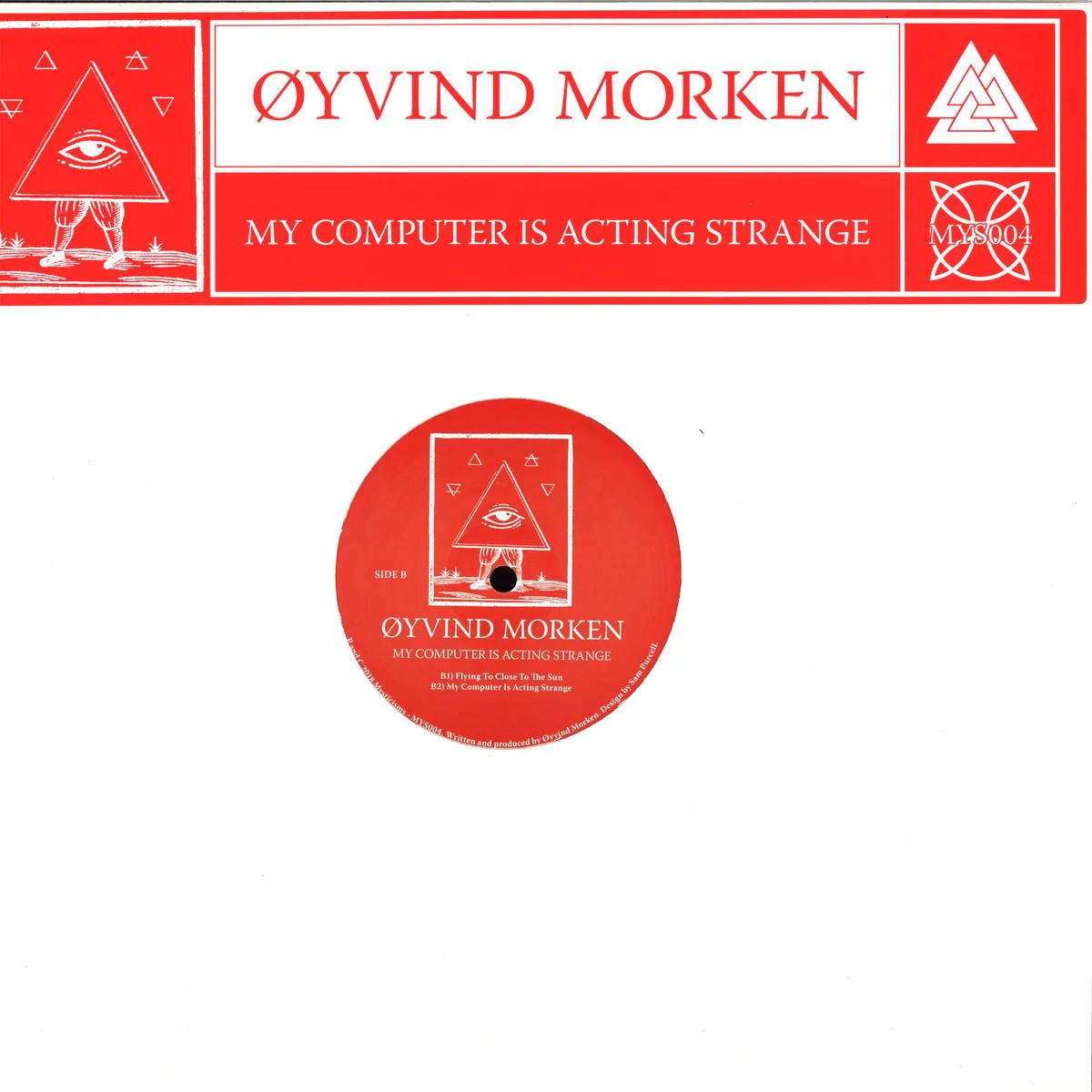 Лицевая сторона обложки — ØYVIND MORKEN — MY COMPUTER IS ACTING STRANGE