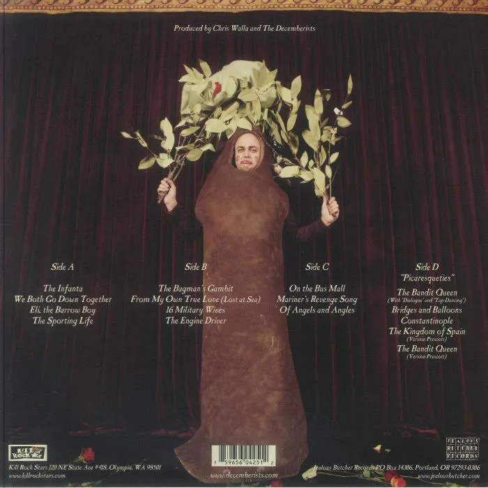 Back cover — The DECEMBERISTS — Picaresque (reissue)