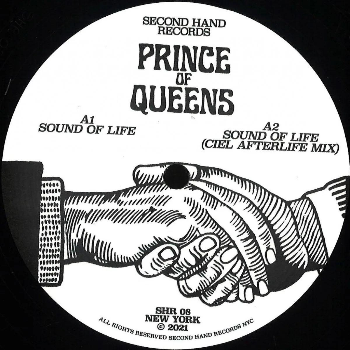Лицевая сторона обложки — Prince Of Queens — Sound Of Life EP