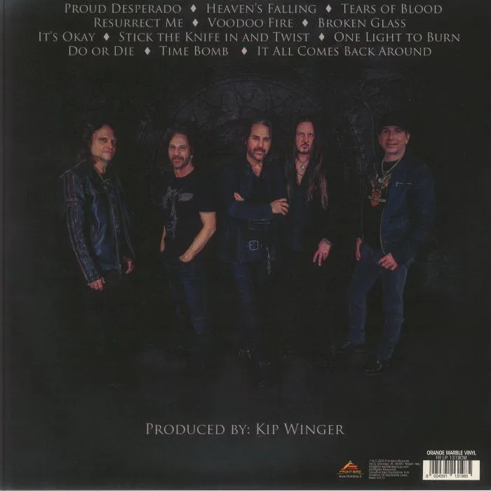 Обратная сторона обложки — WINGER — Seven