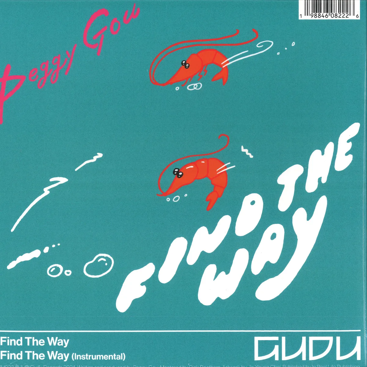 Обратная сторона обложки — Peggy Gou — Find The Way