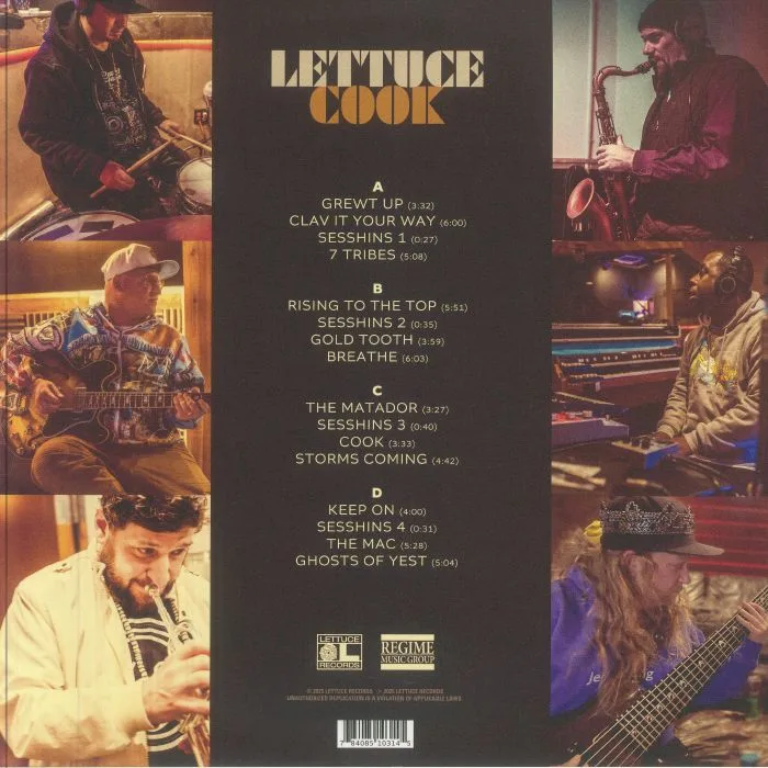 Back cover — LETTUCE — Cook