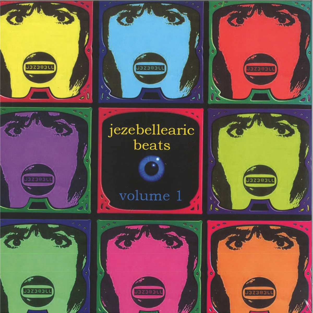 Лицевая сторона обложки — Jezebell — Jezebellearic Beats Volume 1 (2x12")