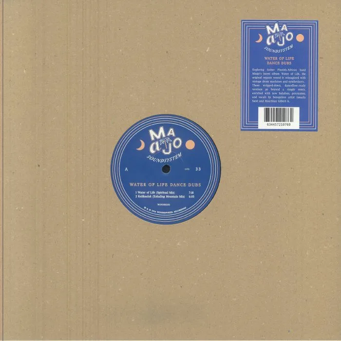 Front cover — MAAJO SOUNDSYSTEM — Water Of Life Dance Dubs