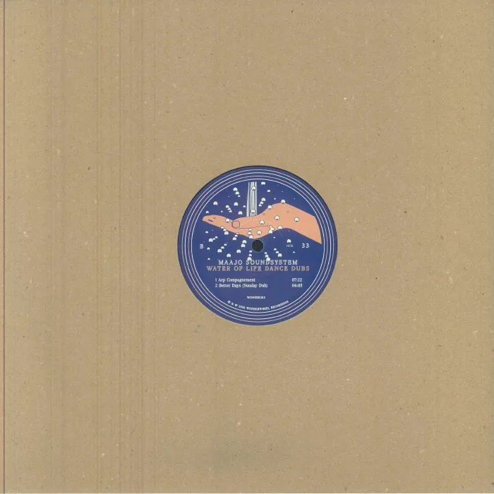 Back cover — MAAJO SOUNDSYSTEM — Water Of Life Dance Dubs