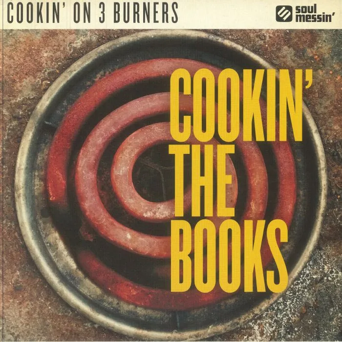 Лицевая сторона обложки — COOKIN' ON 3 BURNERS — Cookin' The Books
