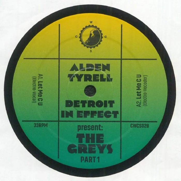 Лицевая сторона обложки — Alden TYRELL / DETROIT IN EFFECT — The Greys Part 1