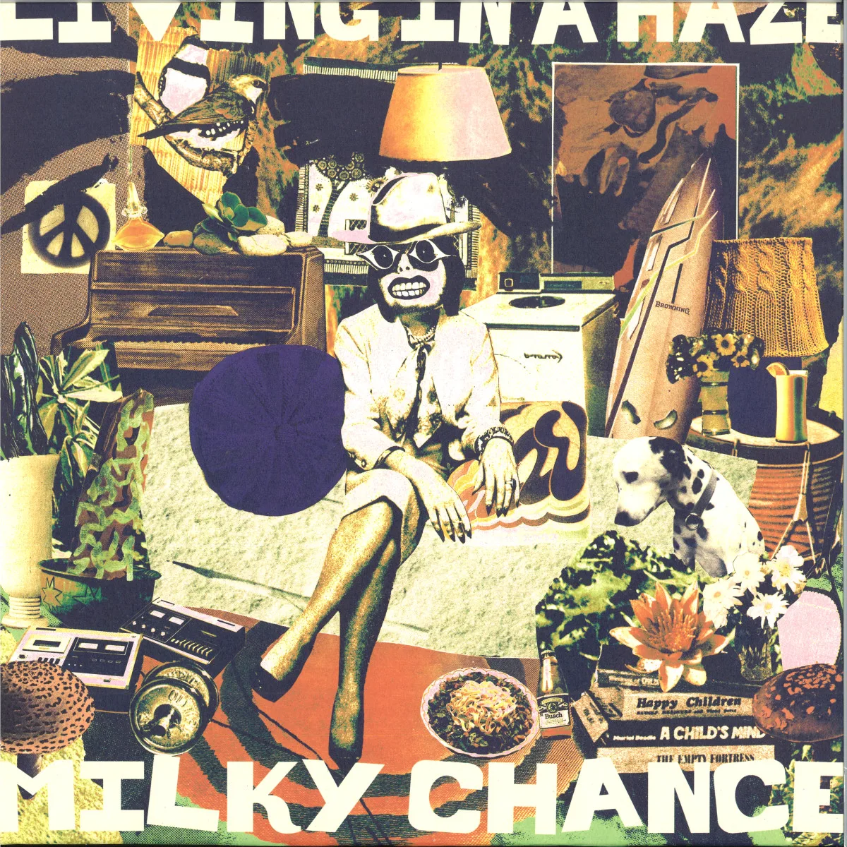 Front cover — Milky Chance — Living In A Haze LP