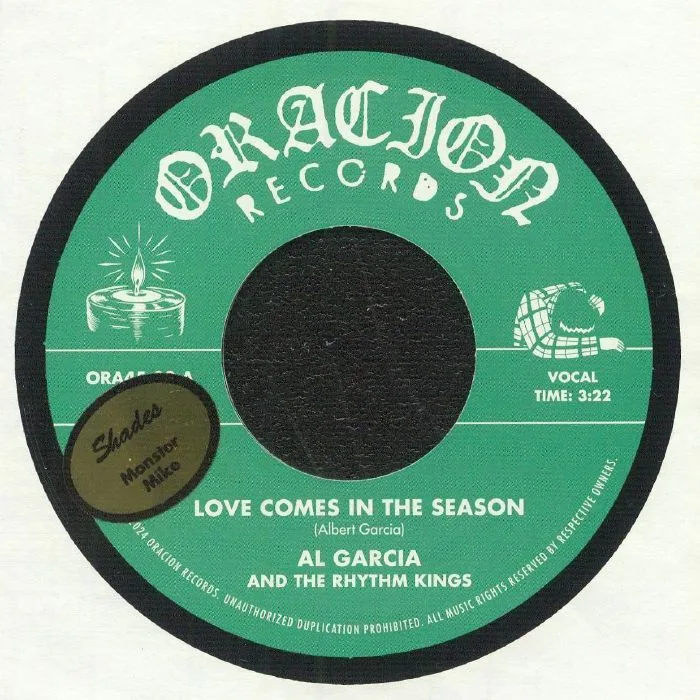 Лицевая сторона обложки — Al GARCIA / THE RHYTHM KINGS — Love Comes In The Season