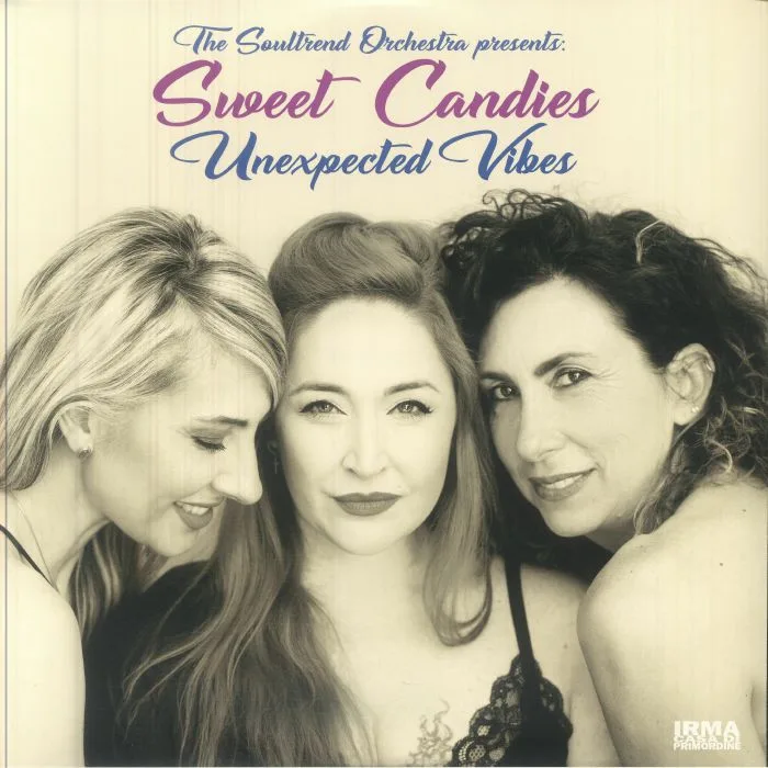 Лицевая сторона обложки — The SOULTREND ORCHESTRA — Sweet Candies Unexpected Vibes
