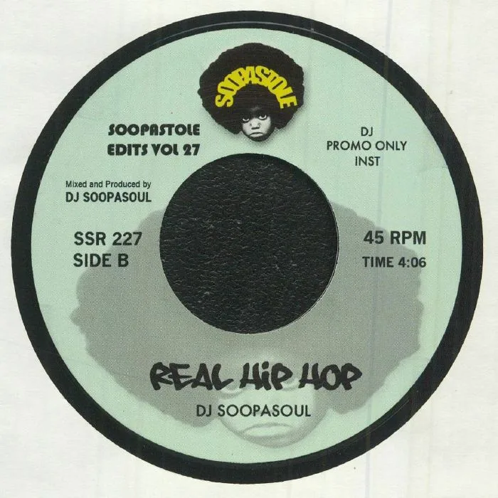 Обратная сторона обложки — DJ SOOPASOUL — Real Hip Hop