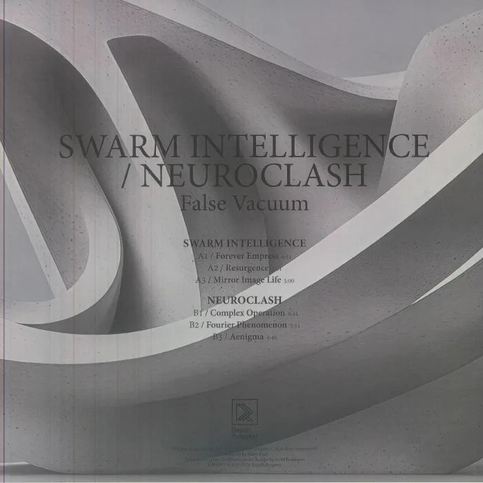 Обратная сторона обложки — SWARM INTELLIGENCE / NEUROCLASH — False Vacuum