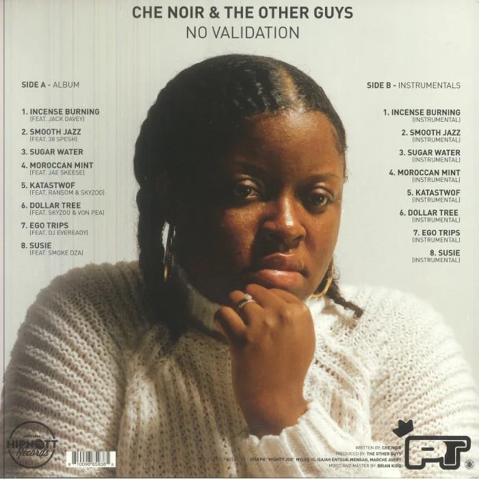 Обратная сторона обложки — CHE NOIR / THE OTHER GUYS — No Validation