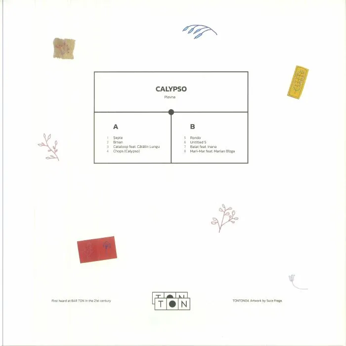 Обратная сторона обложки — PLEVNA — Calypso