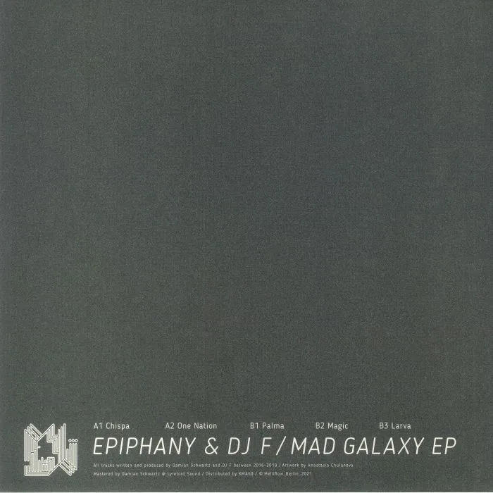 Back cover — EPIPHANY / DJ F — Mad Galaxy EP