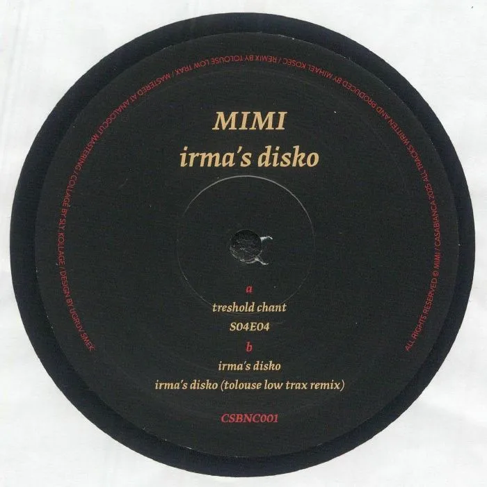 Front cover — MIMI — Irma's Disko