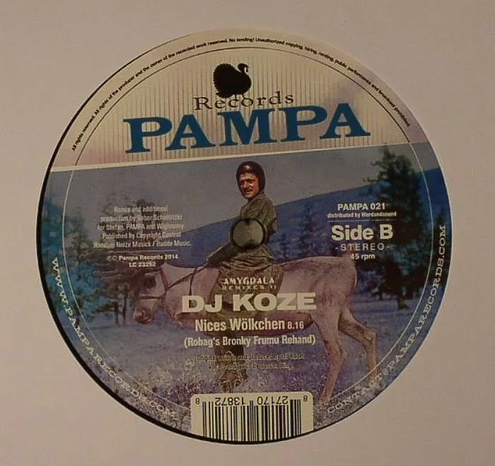 Обратная сторона обложки — Dj Koze,Roman Flügel,Robag Wruhme — Amygdala (Remixes)